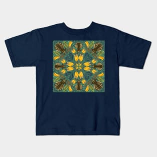 Fantail & Kowhai Forest Kids T-Shirt